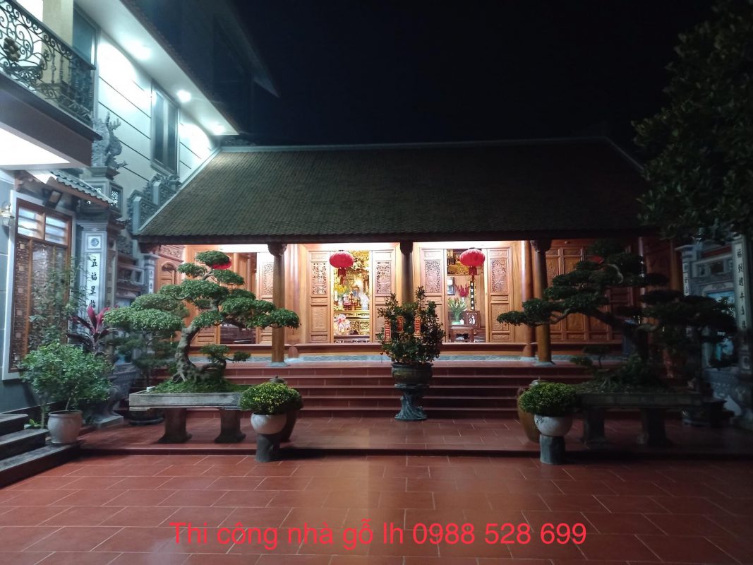 Nhà  Gỗ Việt Xưa – Làm Nhà Gỗ Truyền Thống Tại Canh Nậu Thạch Thất Hà Nội
